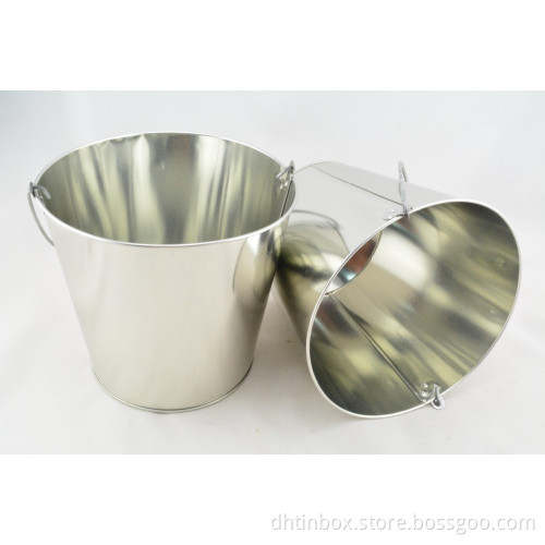 metal cookies biscuits bucket pail
